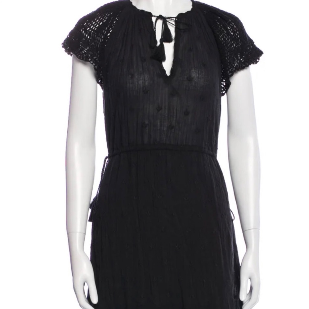 Ulla Johnson Black Midi Length Dress